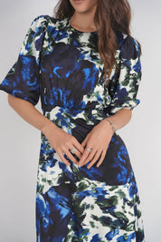 Becca Dress- Large Scale Florals