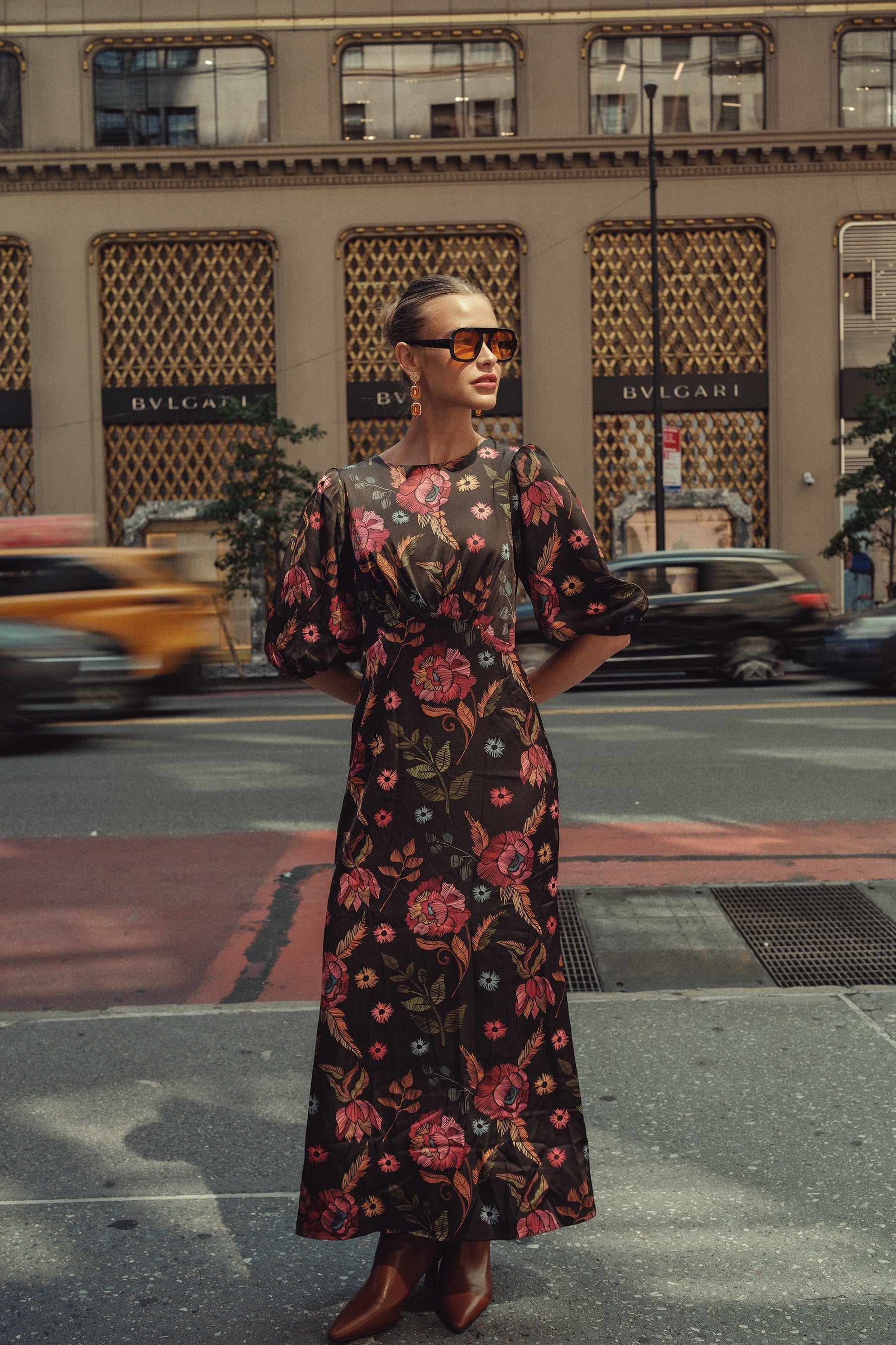 Marlo Dress- Artwork Floral