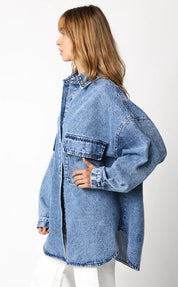 Finley Denim Top