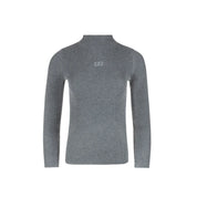 Emblem Grey Turtleneck