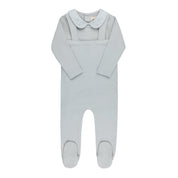 Embroidered Collar Collection - Bodysuit and Overalls