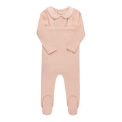 Embroidered Collar Collection - Bodysuit and Overalls
