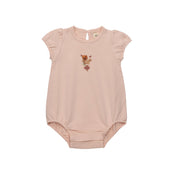Girls Romper – Pink – Playful Mouse