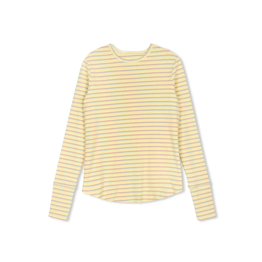 YELLOW STRIPE TEE