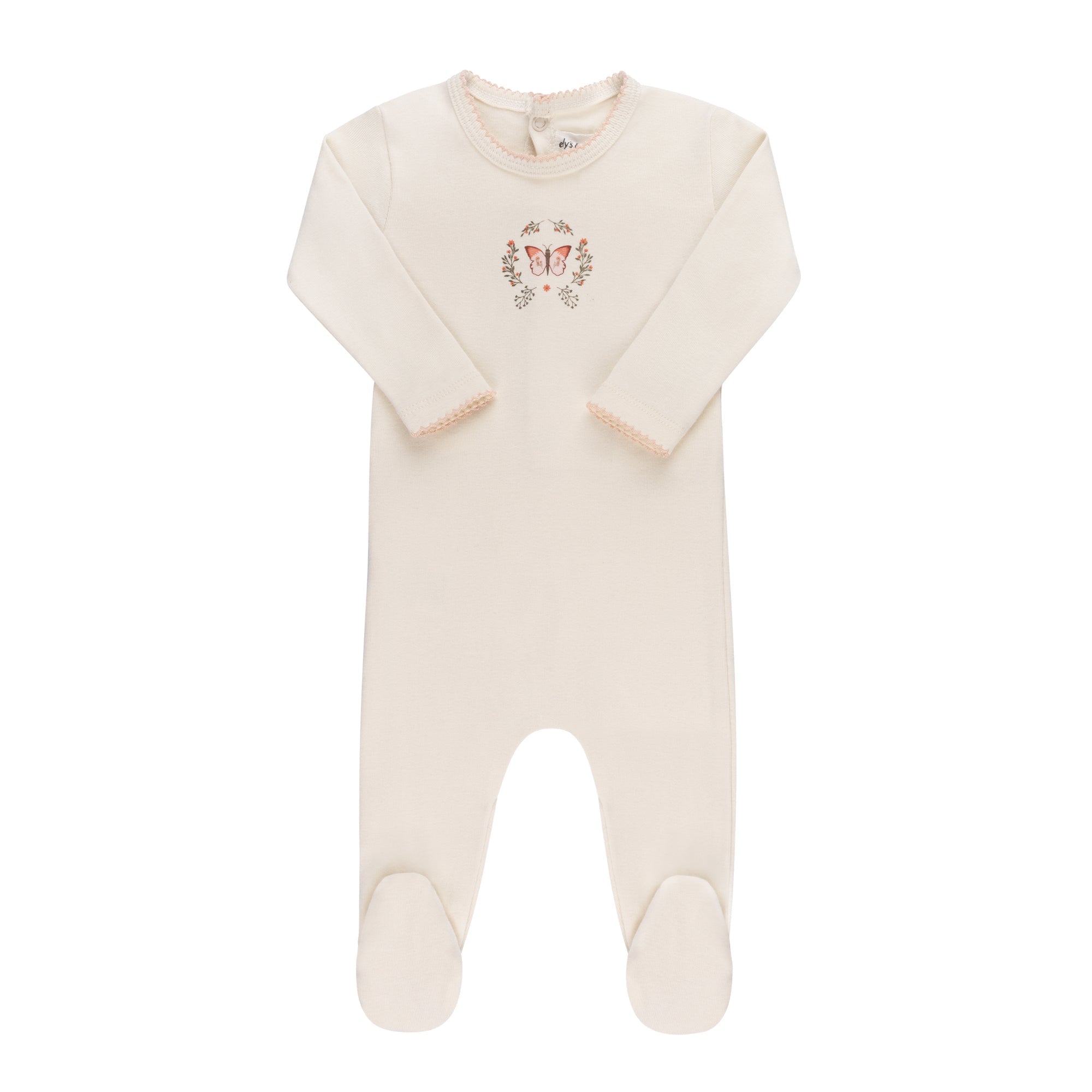 Garden Floral Center Collection - Footie