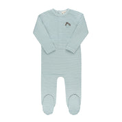 Metallic Stripe Collection - Footie