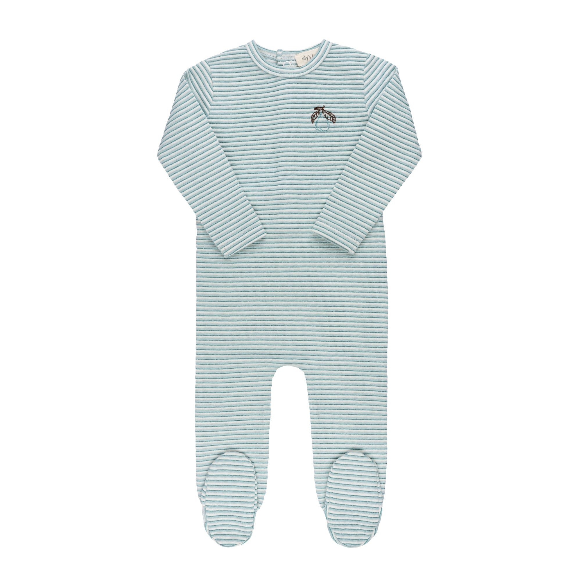 Metallic Stripe Collection - Footie