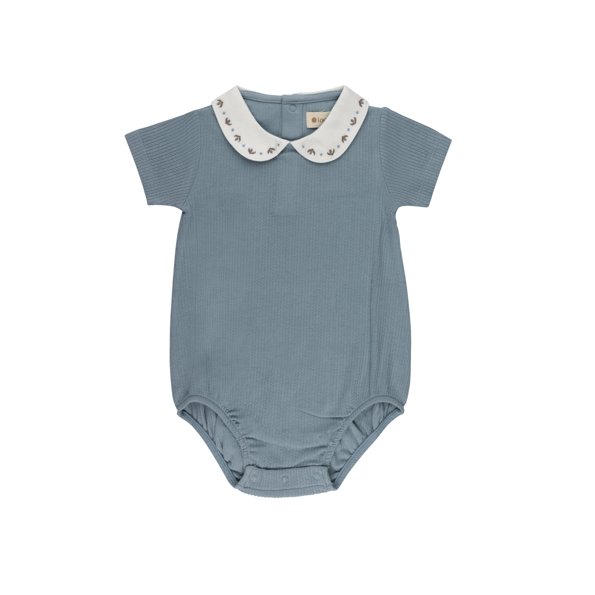 Boys Romper – Blue – Keepsake Collection