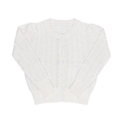 Wave Collection - Knit Pointelle Cardigan