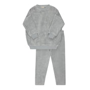 Velour Embroidered Floral Collection - Lounge Set