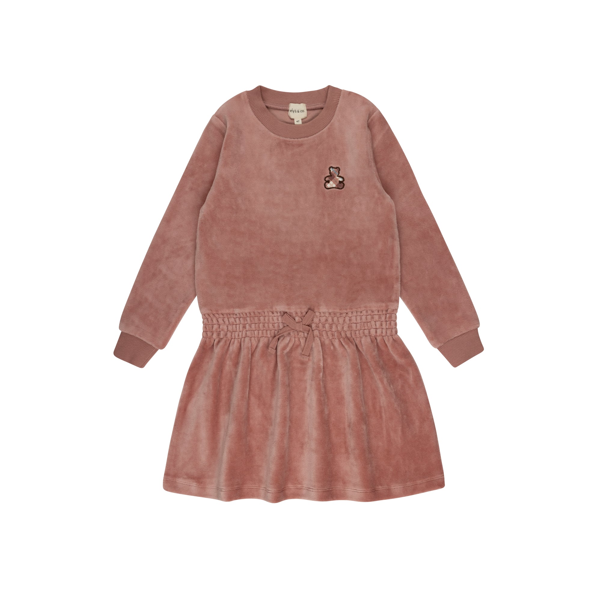 Velour Plaid Bear Collection - Dress