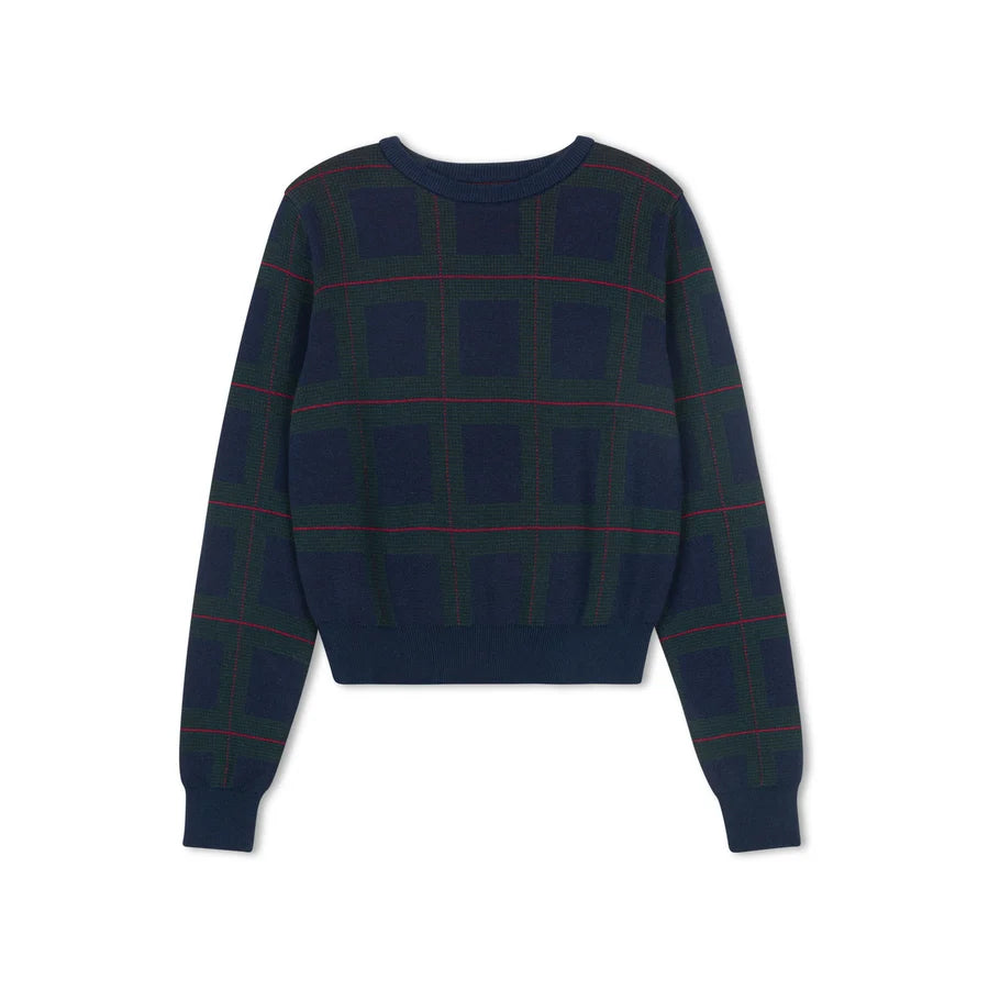 PLAID SWEATER