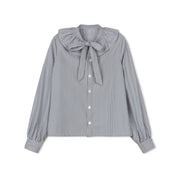 RUFFLE COLLAR BLOUSE