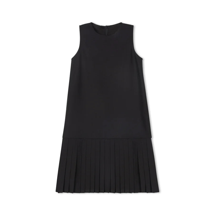 DROP WAIST PLEATED JUMPER