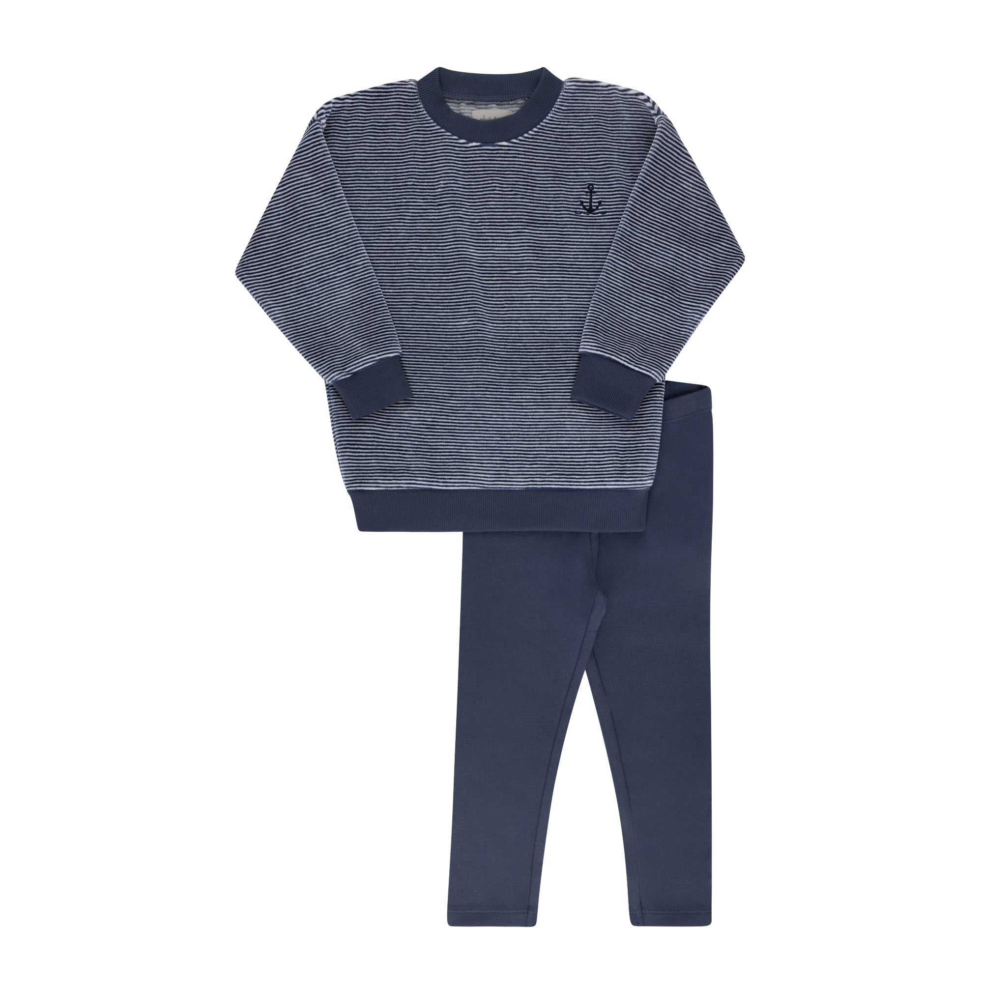 Velour Stripe Collection - Lounge Set