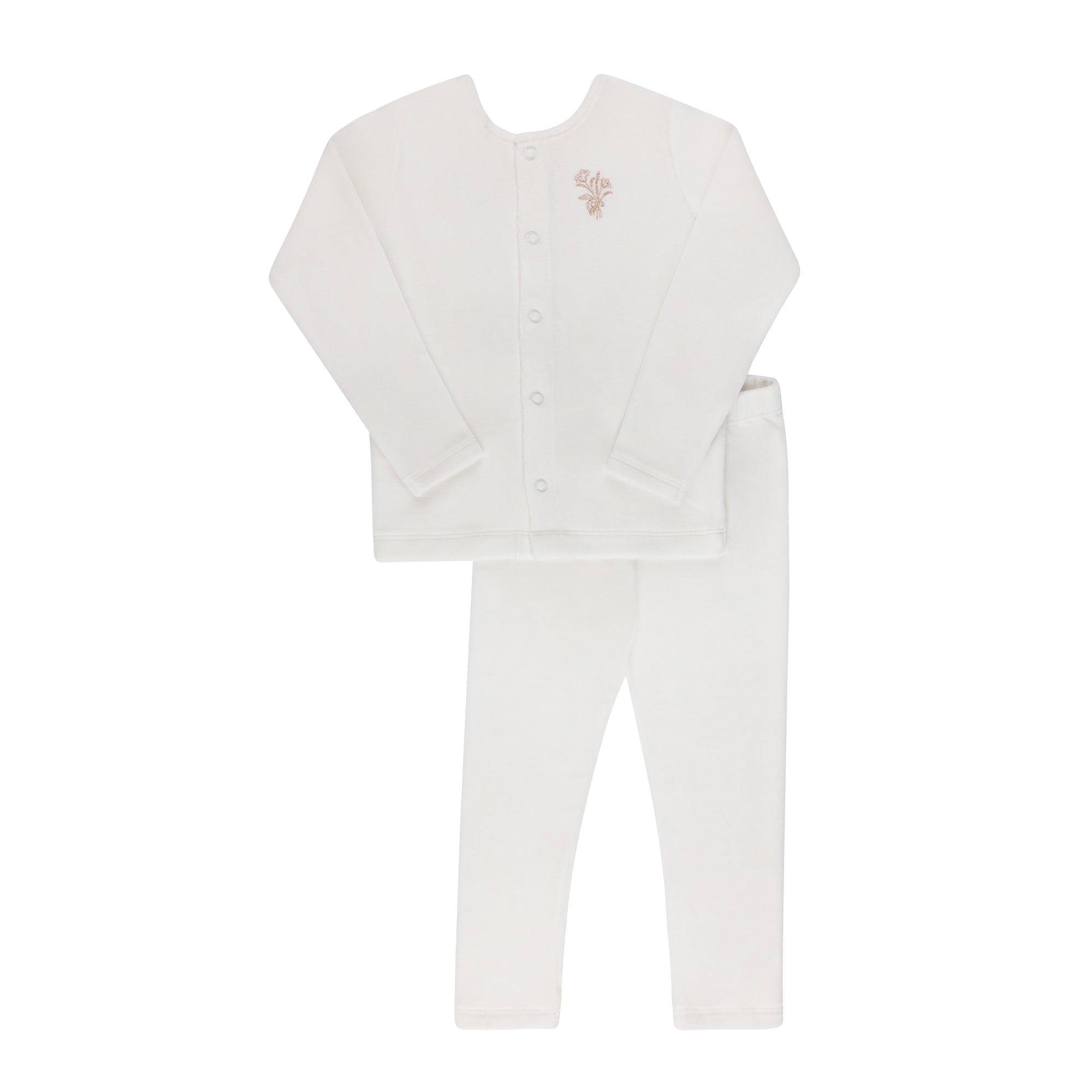 Velour Center Floral Collection - Lounge Set