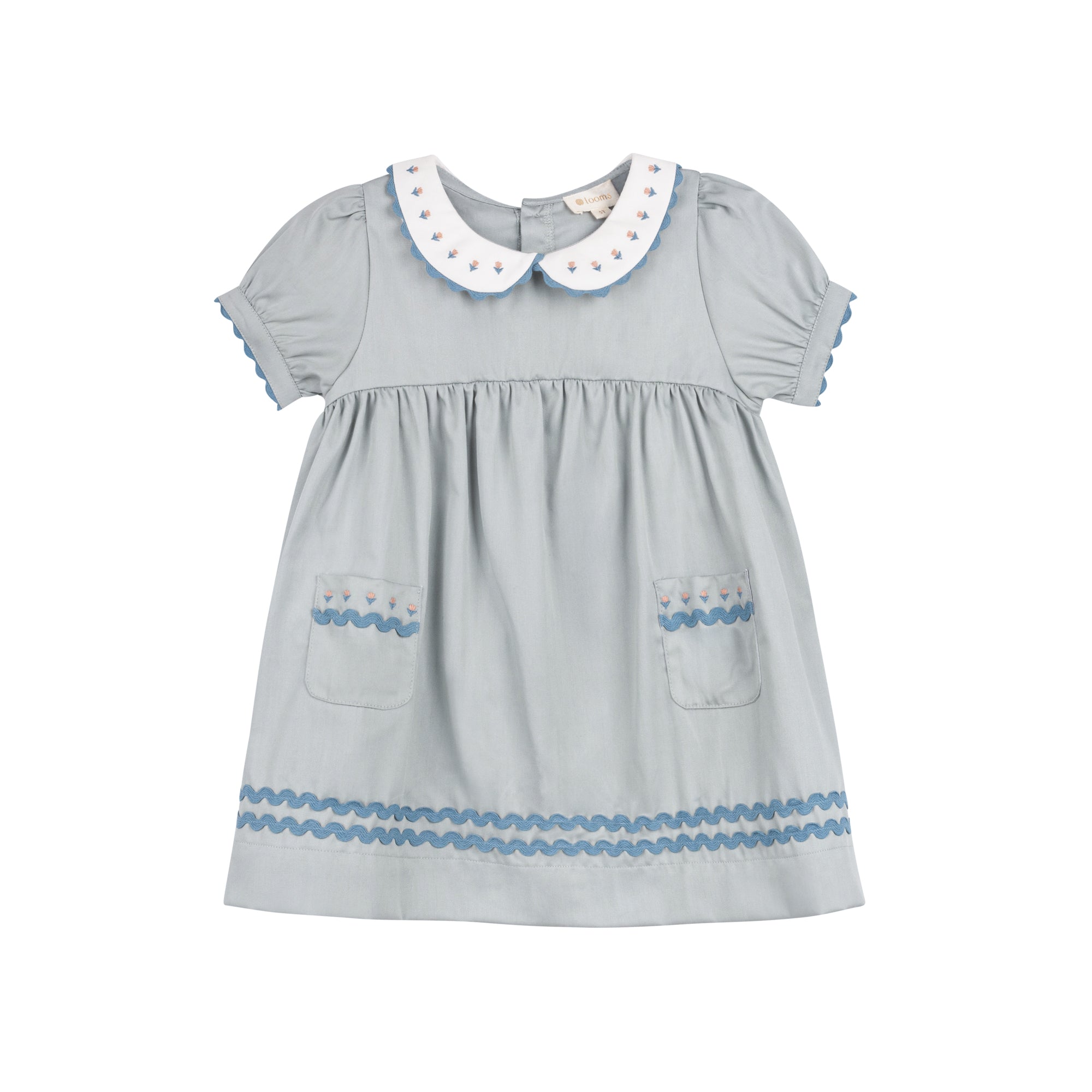 Wave Collection - Tulip Collar SS Dress