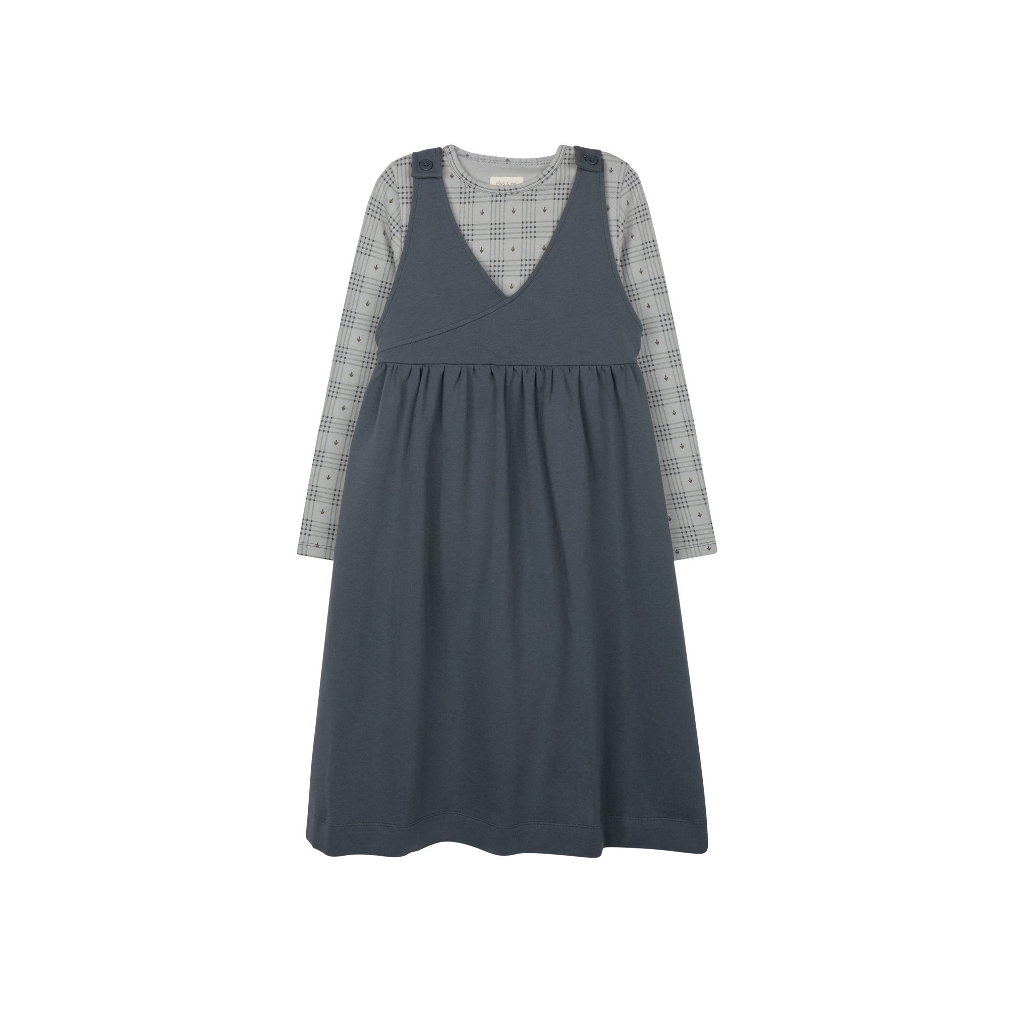Cotton Floral Plaid Collection - Jumper