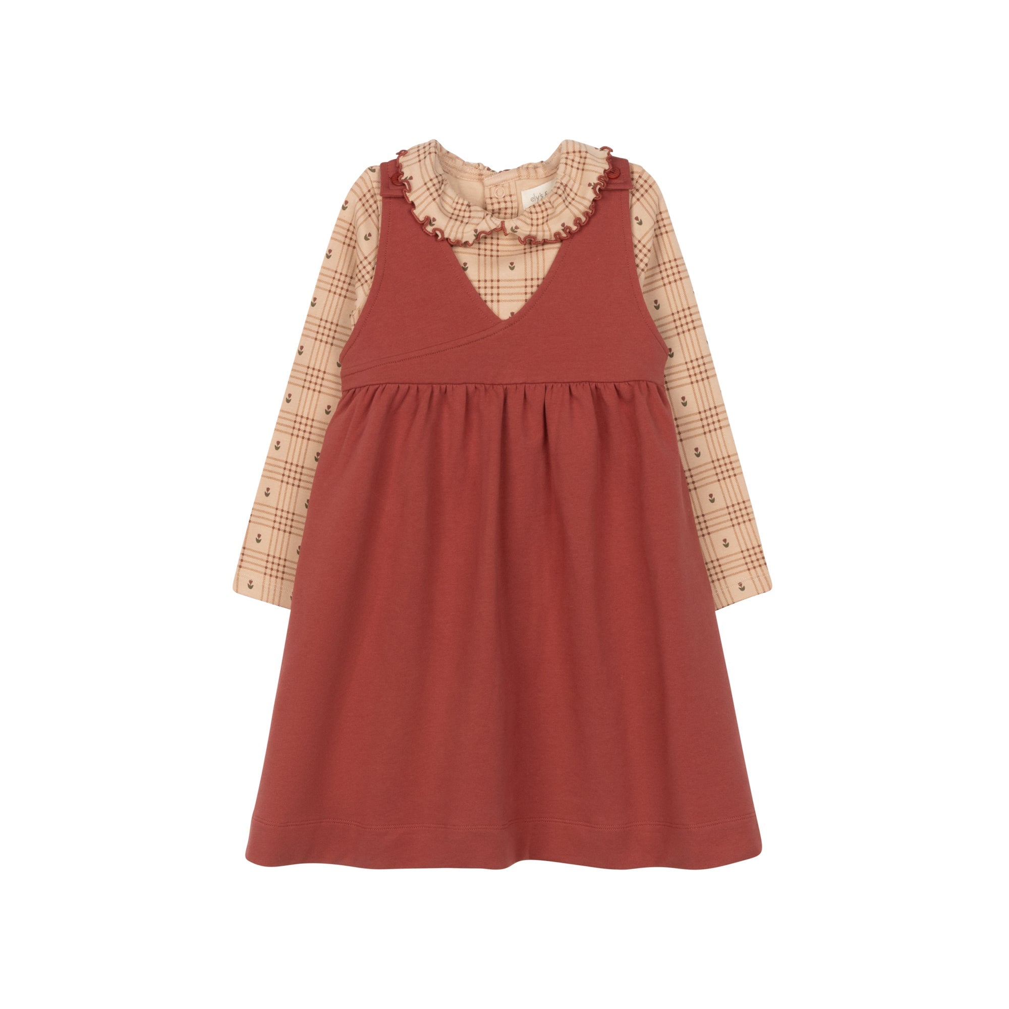 Cotton Floral Plaid Collection - Jumper