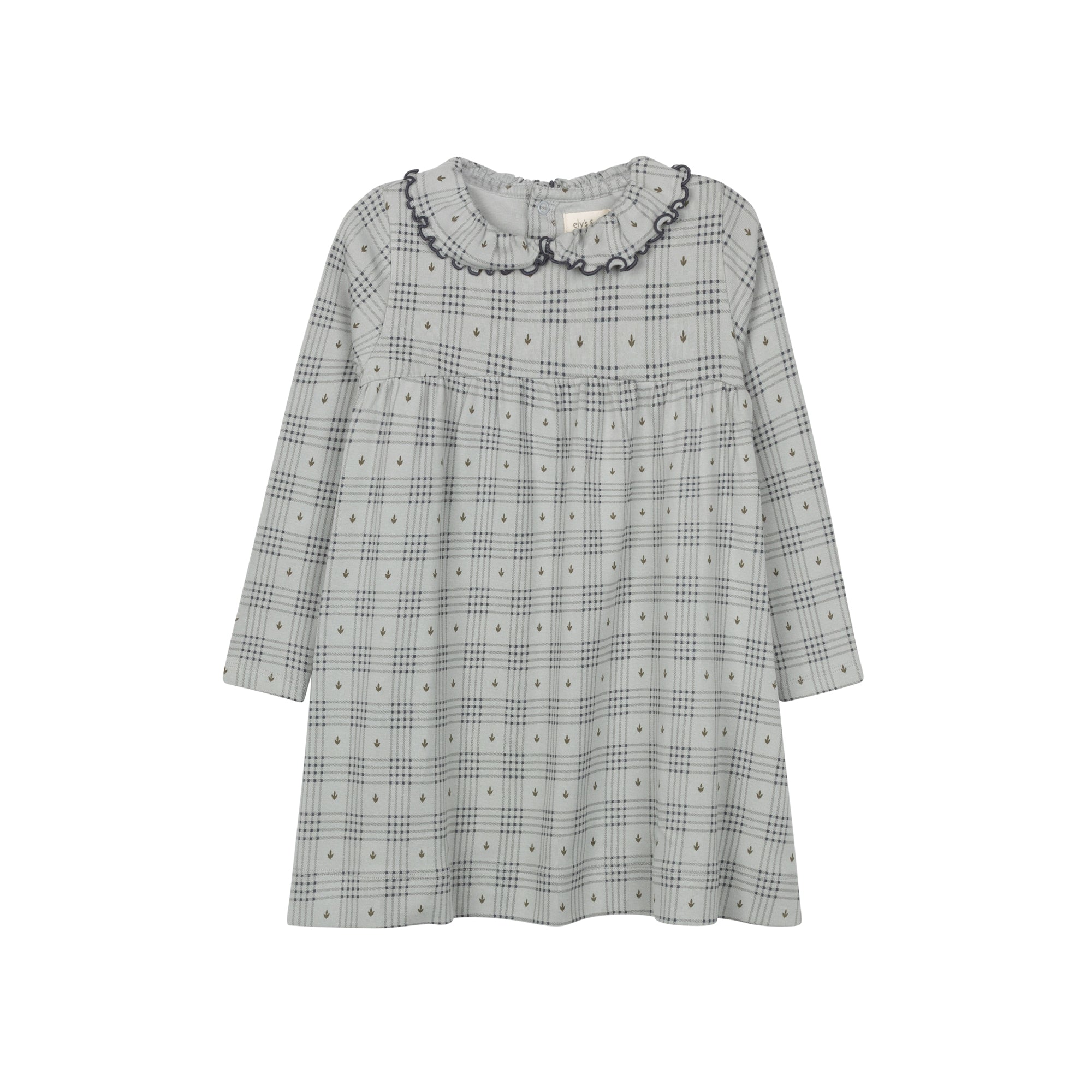 Cotton Floral Plaid Collection - Dress