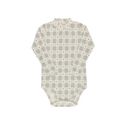 Cotton Floral Plaid Collection - Bodysuit + Overalls