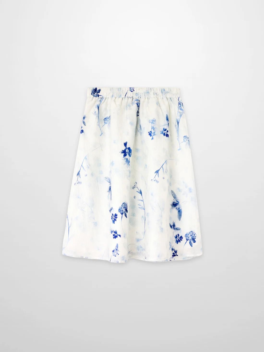 Blue Flower Skirt