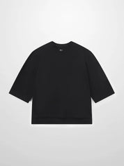 Wide Sleeve Tee-Black