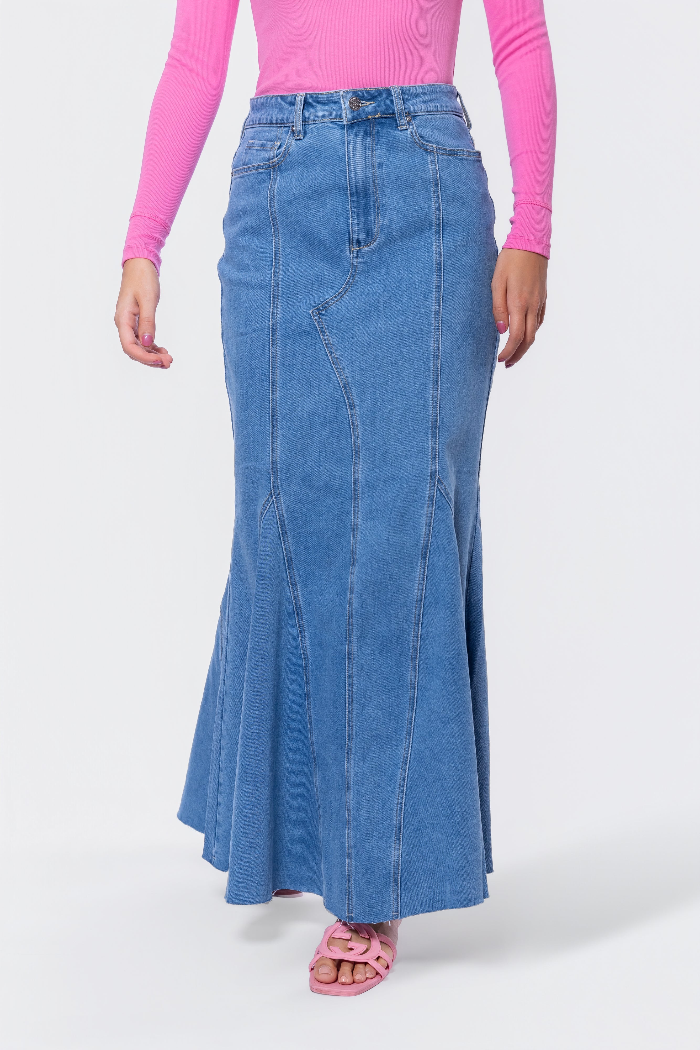 Arden Skirt Medium Blue
