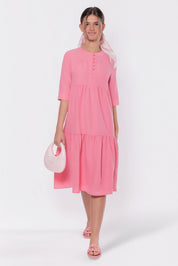 Mali Dress 42" (Pink)