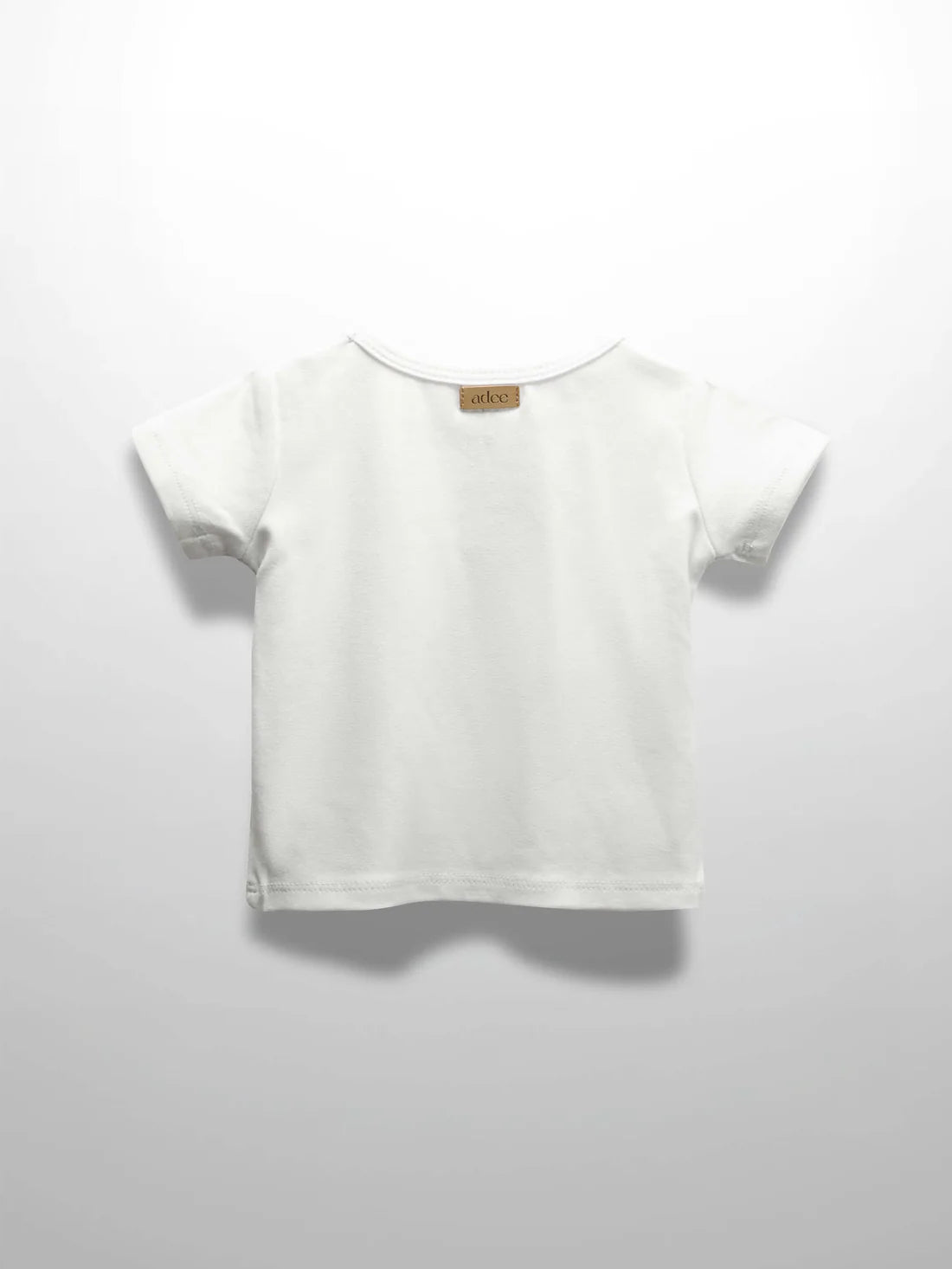 White Boxy Short Sleeve T-Shirt