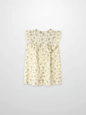 Ivory Flower Dress - Sleeveless