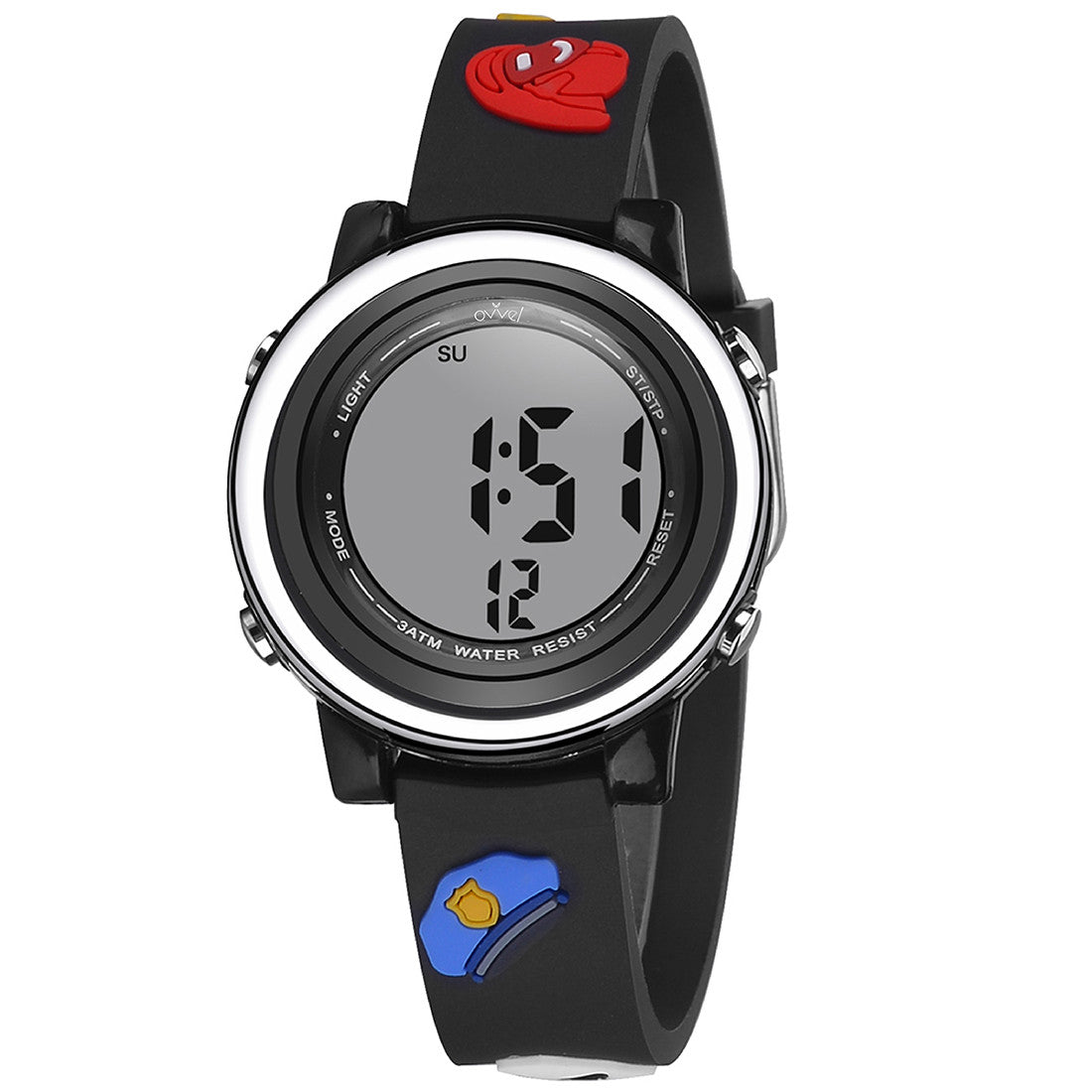 Ovvel Boys Digital Wristwatch with Many Features - Occupation Hats
