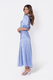 Audrey Dress Short Sleeve (Sky Blue)