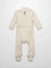 Mock Neck Stretchy - Ivory