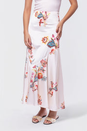 Rachel Skirt (Ivory Pattern)