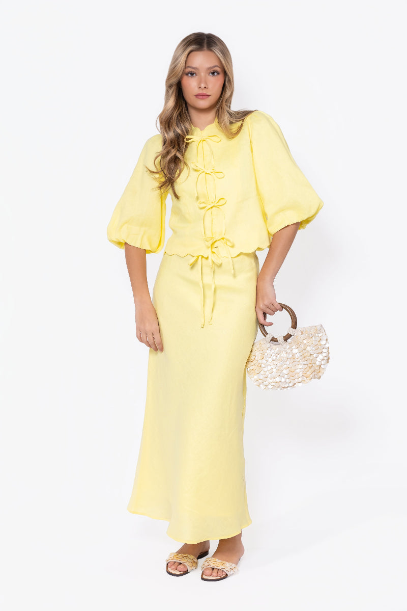 Molly Skirt (Light Yellow)