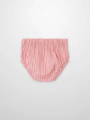 Striped Cotton Bloomers - Pink