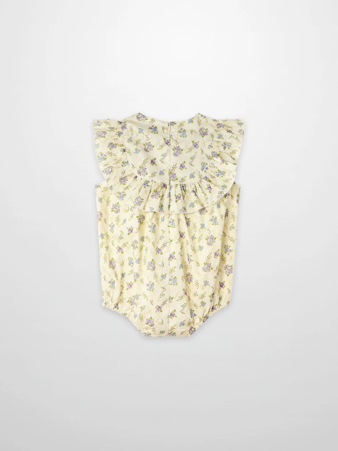 Ivory Flower Romper