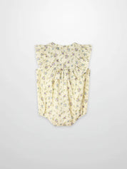 Ivory Flower Romper
