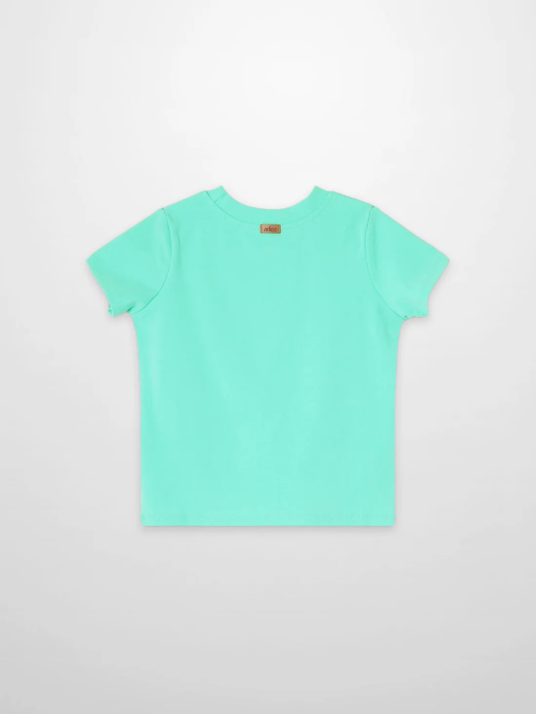 Thin Ribbed T-Shirt - Mint Green