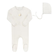 Organic French Terry Bird Collection - Ivory Boy