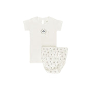 Garden Floral Print Collection - Ivory Boy