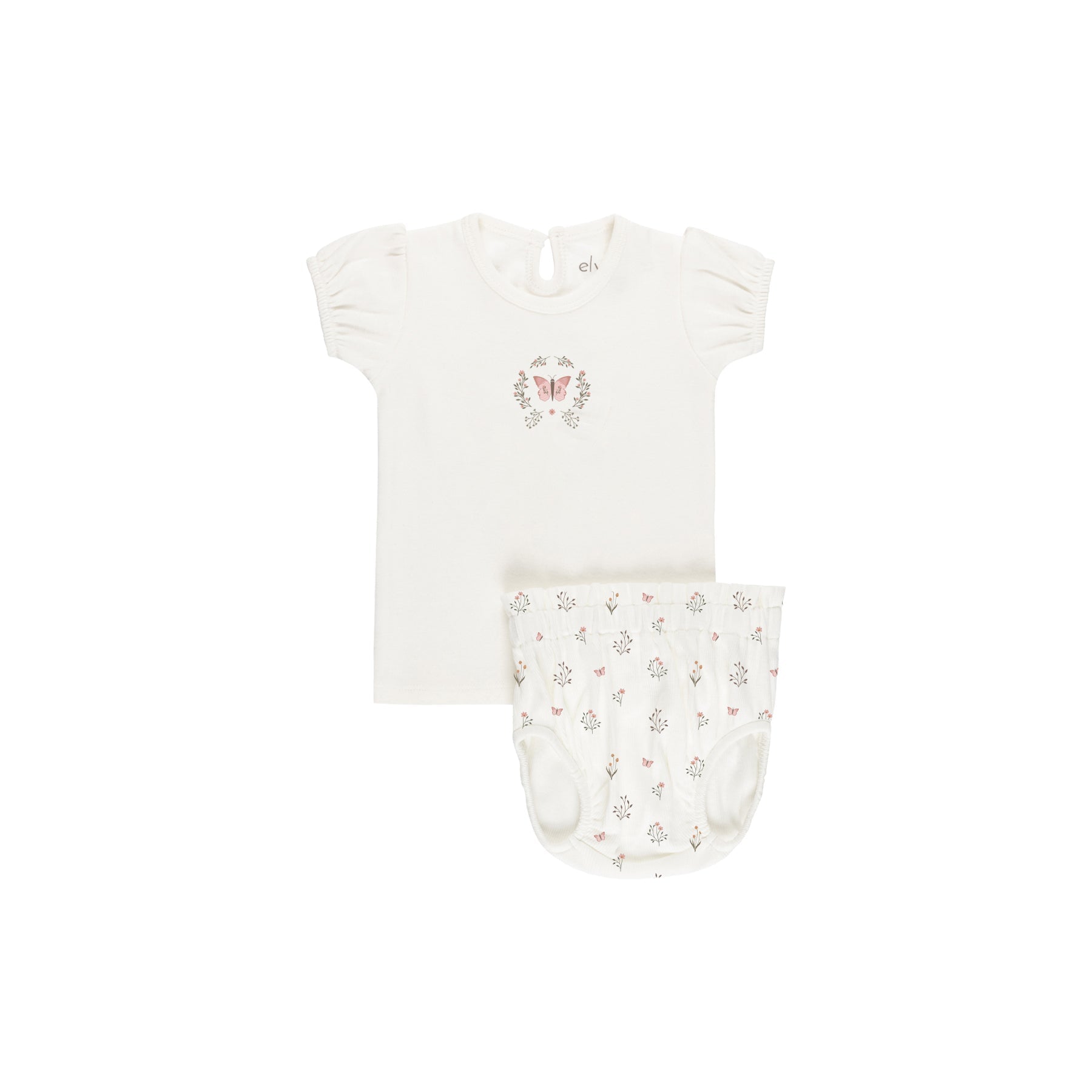 Garden Floral Print Collection - Ivory Girl