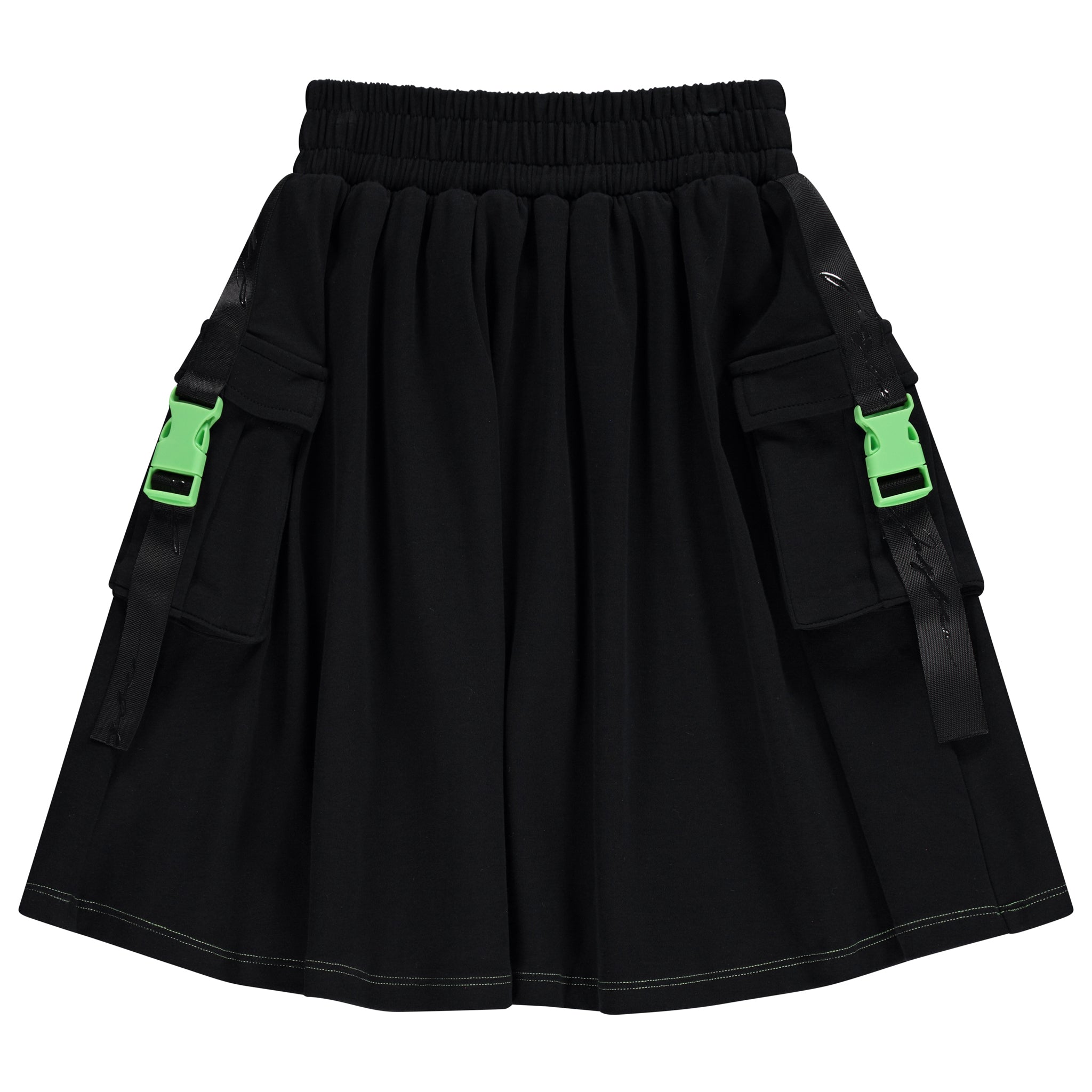 Neon Buckle Skirt