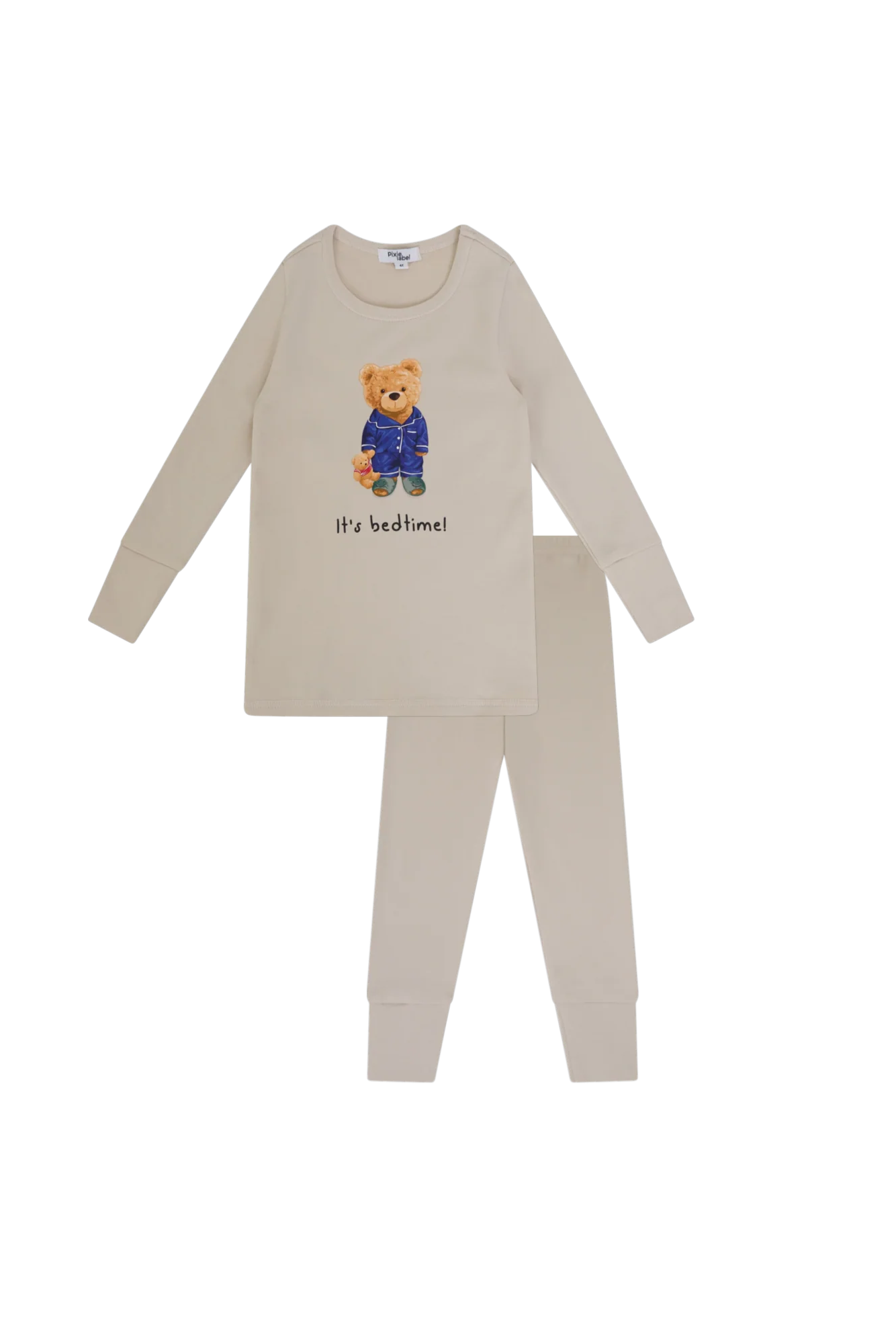 Sleepy Teddy PJ Set Blue