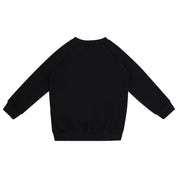 Printed Pocket Sweatshirt Black