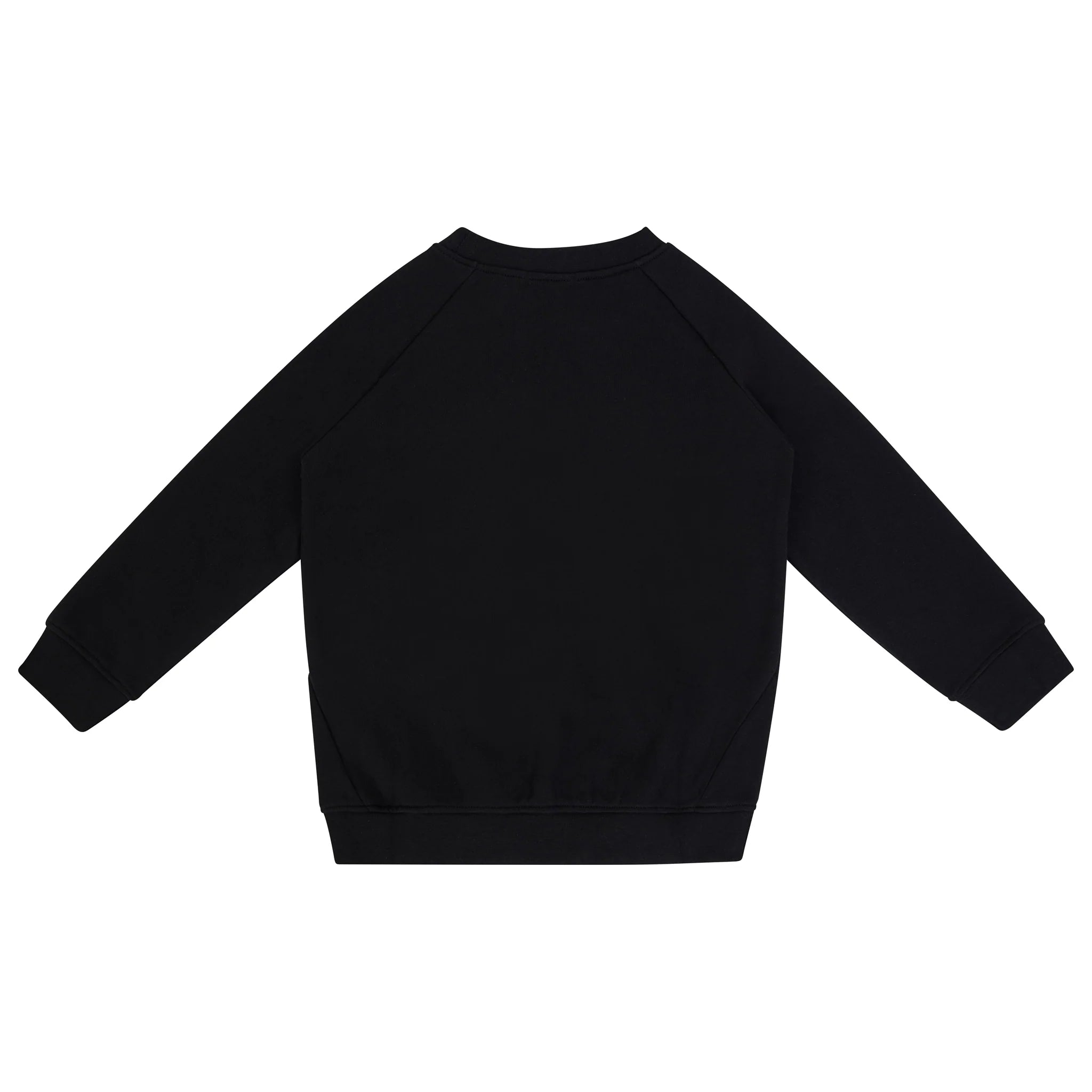 Printed Pocket Sweatshirt Black