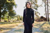 AVA EMBROIDERED CARDI MAXI