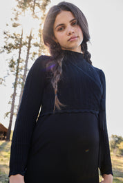 MIA POINTELLE OVERLAY MAXI