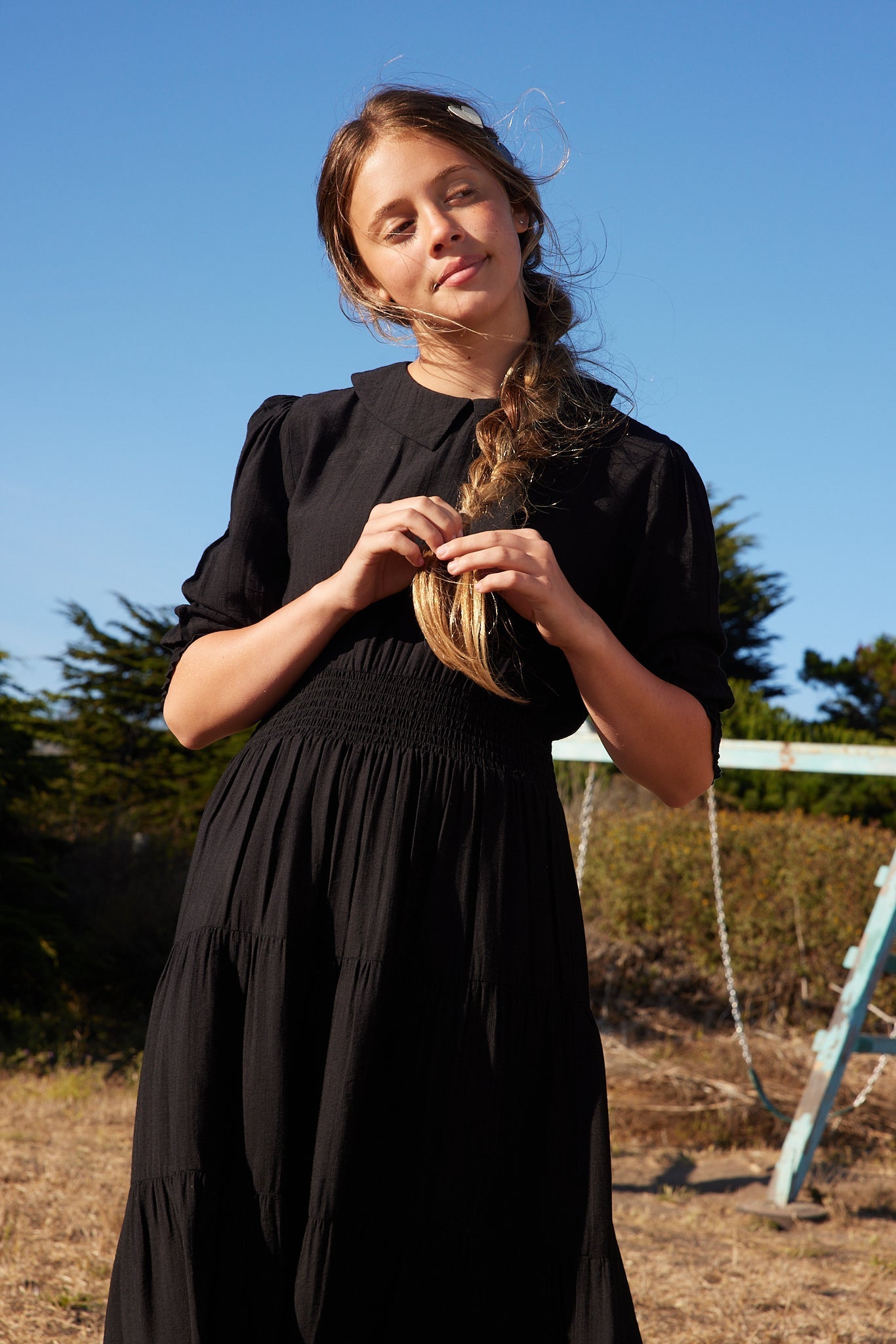RILEY WAIST MAXI BLACK